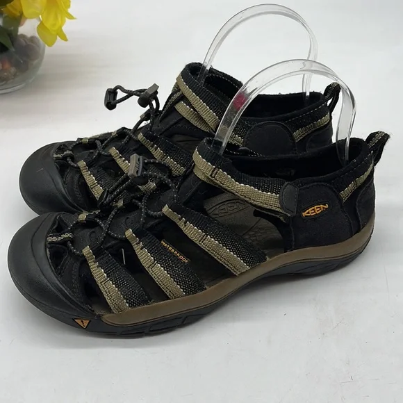Keen Tan Black Sport Sandals Size 6. KET3090B - Picture 3 of 8